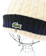LACOSTE（ラコステ）ニットキャップ・ビーニー 白 サイズ:- レディース/2200723217152