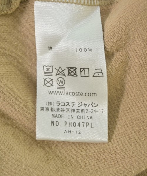 LACOSTE（ラコステ）ポロシャツ 茶 サイズ:3(M位) レディース/2200721148083