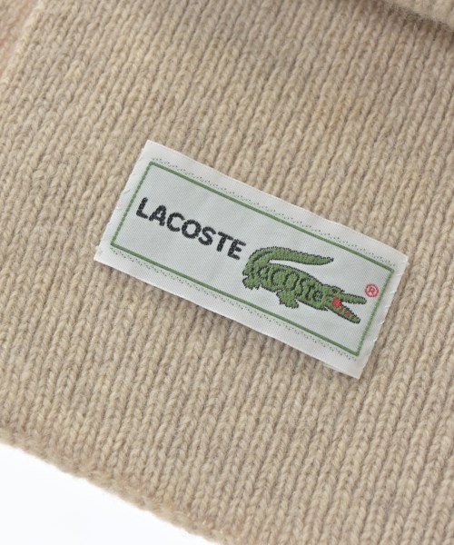 LACOSTE（ラコステ）マフラー ベージュ サイズ:- レディース/2200728019096