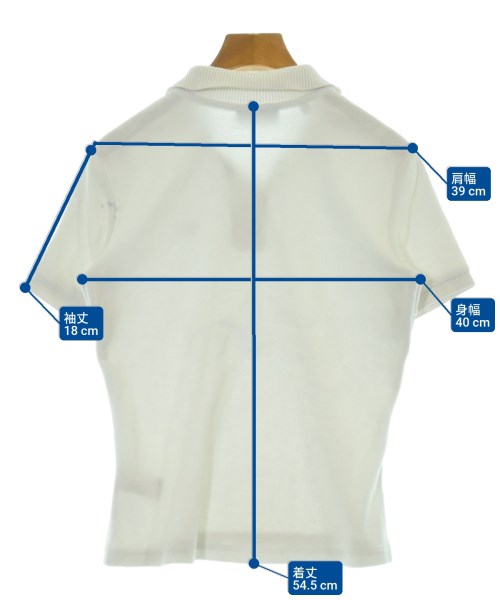 LACOSTE（ラコステ）ポロシャツ 白 サイズ:36(XS位) レディース/2200678248034