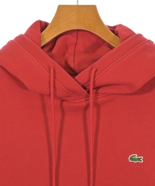 LACOSTE（ラコステ）パーカー 赤 サイズ:38(S位) レディース/2200679445074