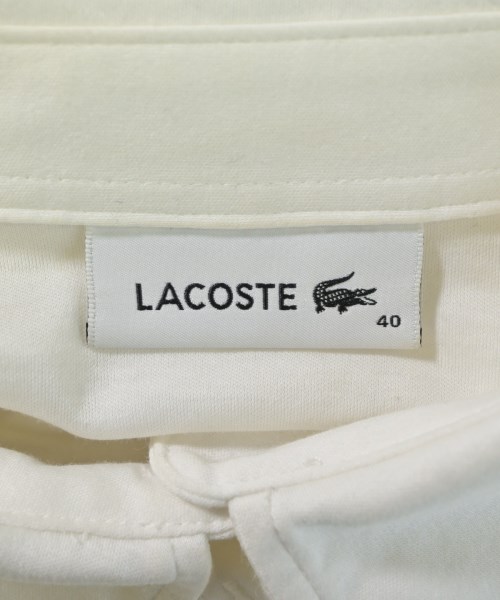 LACOSTE（ラコステ）カジュアルシャツ 白 サイズ:40(M位) レディース/2200675340069
