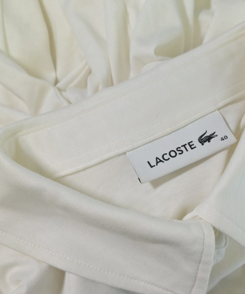 LACOSTE（ラコステ）カジュアルシャツ 白 サイズ:40(M位) レディース/2200675340069