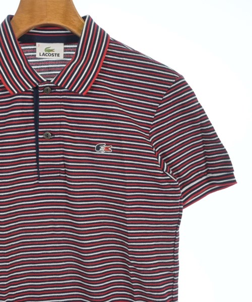 LACOSTE（ラコステ）ポロシャツ 赤 サイズ:2(M位) レディース/2200683692020