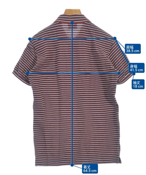 LACOSTE（ラコステ）ポロシャツ 赤 サイズ:2(M位) レディース/2200683692020