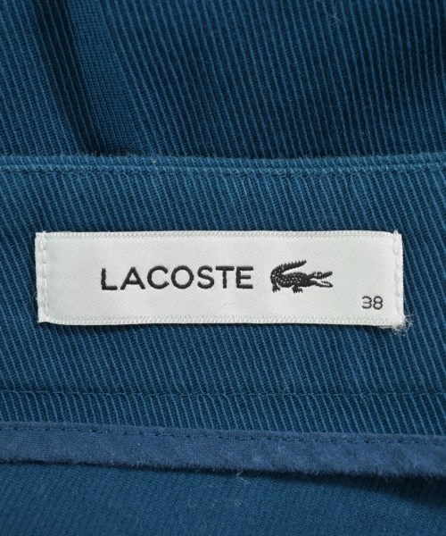 LACOSTE（ラコステ）ひざ丈スカート 青 サイズ:38(S位) レディース/2200683945171