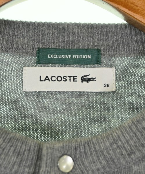 LACOSTE（ラコステ）カーディガン グレー サイズ:36(XS位) レディース/2200684181028