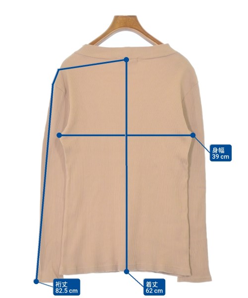 LACOSTE（ラコステ）Tシャツ・カットソー ベージュ サイズ:40(M位) レディース/2200684563039