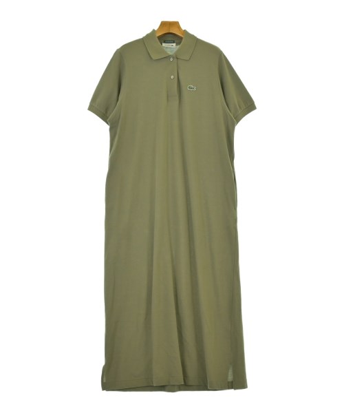 LACOSTE(ラコステ)ワンピース カーキ サイズ:38(S位)/2200684702094