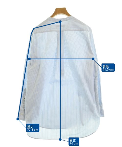 LACOSTE（ラコステ）カジュアルシャツ 青 サイズ:36(XS位) レディース/2200680445049