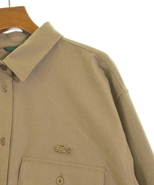 LACOSTE（ラコステ）カジュアルシャツ ベージュ サイズ:38(S位) レディース/2200679277279