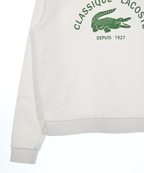 LACOSTE（ラコステ）スウェット 白 サイズ:36(XS位) レディース/2200681566033