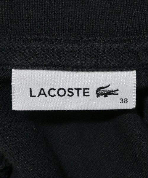 LACOSTE（ラコステ）ポロシャツ 黒 サイズ:38(S位) レディース/2200681566057