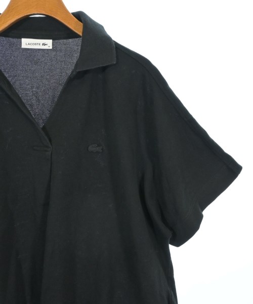 LACOSTE（ラコステ）ポロシャツ 黒 サイズ:38(S位) レディース/2200681566057