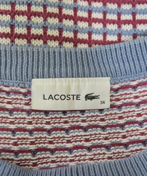 LACOSTE（ラコステ）ニット・セーター 赤 サイズ:36(XS位) レディース/2200681071025
