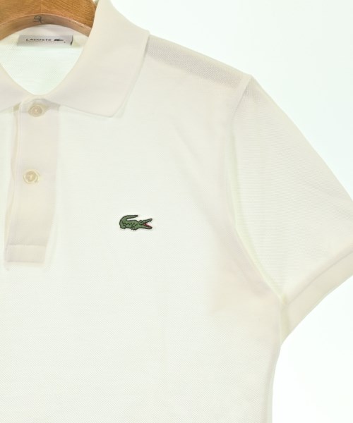 LACOSTE（ラコステ）ポロシャツ 白 サイズ:1(XS位) レディース/2200688311056