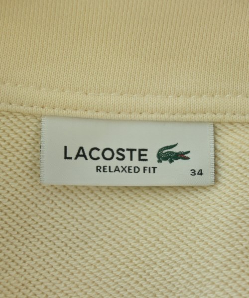 LACOSTE（ラコステ）スウェット ベージュ サイズ:34(XS位) レディース/2200682000086