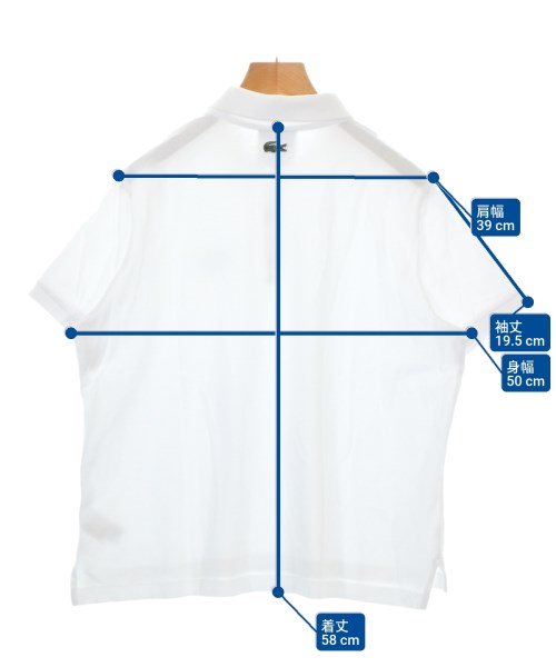 LACOSTE（ラコステ）ポロシャツ 白 サイズ:40(M位) レディース/2200685128091