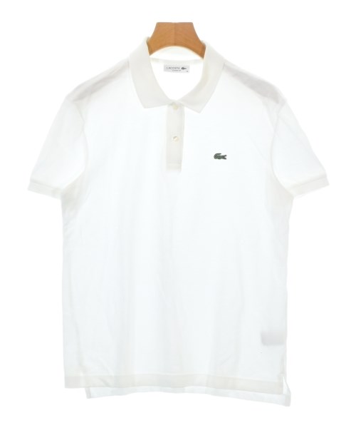 LACOSTE(ラコステ)ポロシャツ 白 サイズ:40(M位)/2200685128107