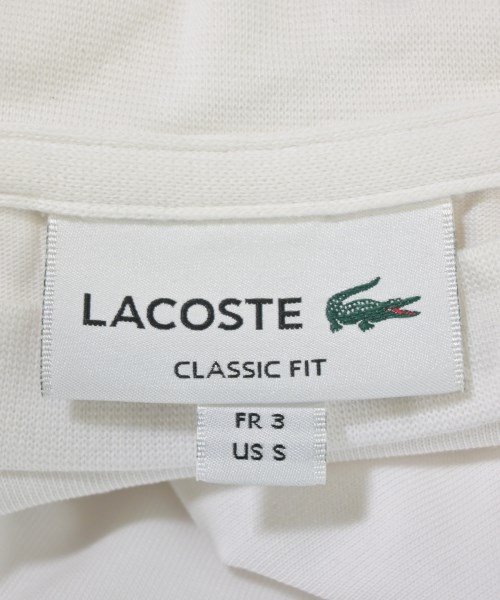 LACOSTE（ラコステ）Tシャツ・カットソー 白 サイズ:3(M位) レディース/2200684417097