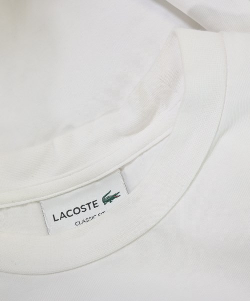 LACOSTE（ラコステ）Tシャツ・カットソー 白 サイズ:3(M位) レディース/2200684417097