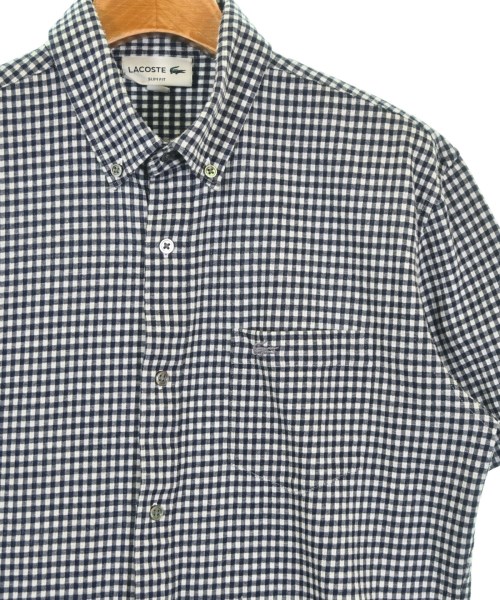 LACOSTE（ラコステ）カジュアルシャツ 紺 サイズ:4(L位) レディース/2200686290094