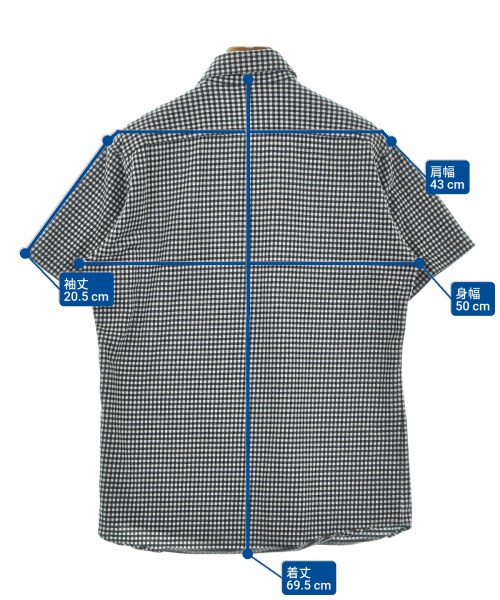 LACOSTE（ラコステ）カジュアルシャツ 紺 サイズ:4(L位) レディース/2200686290094