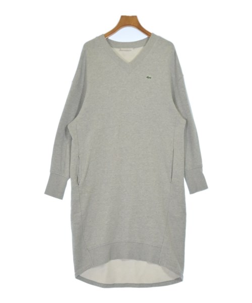 LACOSTE(ラコステ)ワンピース グレー サイズ:36(XS位)/2200690365016