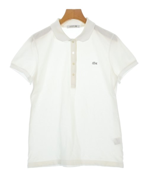 LACOSTE(ラコステ)ポロシャツ 白 サイズ:38(S位)/2200689221033