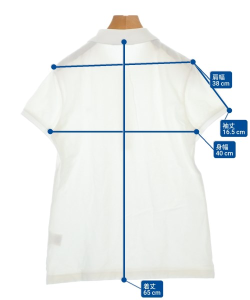 LACOSTE（ラコステ）ポロシャツ 白 サイズ:38(S位) レディース/2200689221033