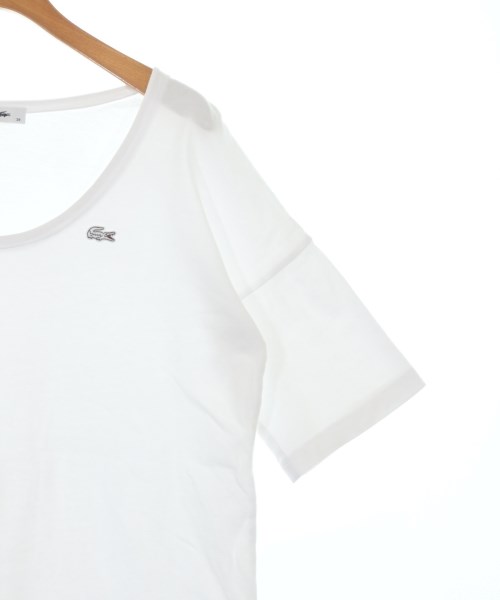 LACOSTE（ラコステ）Tシャツ・カットソー 白 サイズ:38(S位) レディース/2200689221040