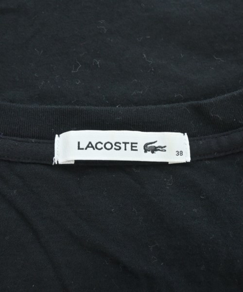 LACOSTE（ラコステ）Tシャツ・カットソー 黒 サイズ:38(S位) レディース/2200689221088