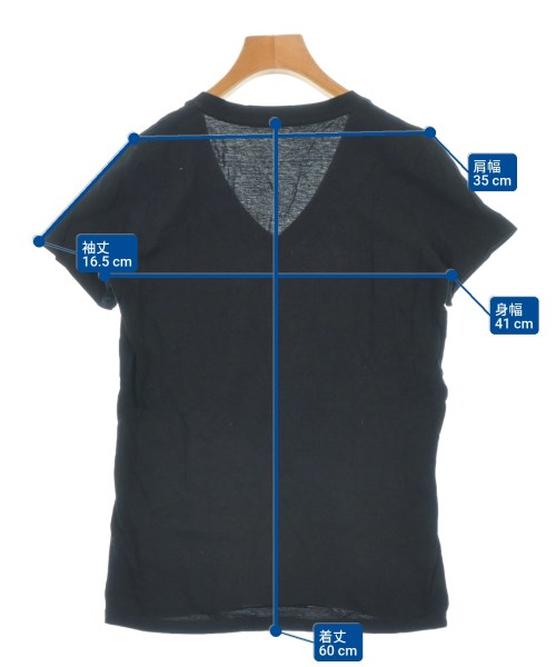 LACOSTE（ラコステ）Tシャツ・カットソー 黒 サイズ:38(S位) レディース/2200689221088