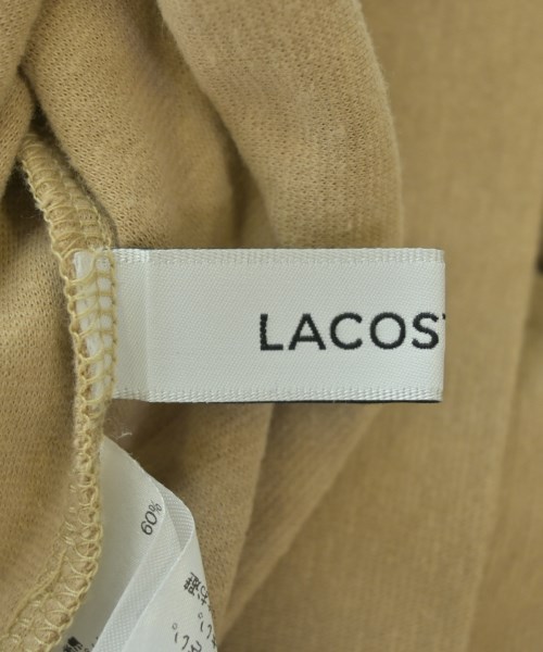 LACOSTE（ラコステ）Tシャツ・カットソー ベージュ サイズ:34(XXS位) レディース/2200691597041