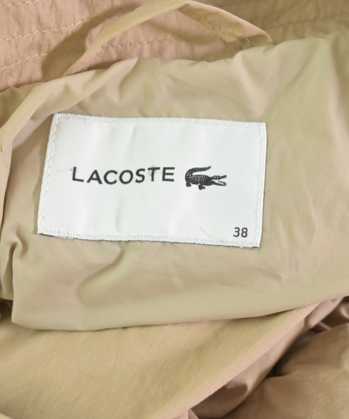LACOSTE（ラコステ）ステンカラーコート ベージュ サイズ:38(S位) レディース/2200692625026