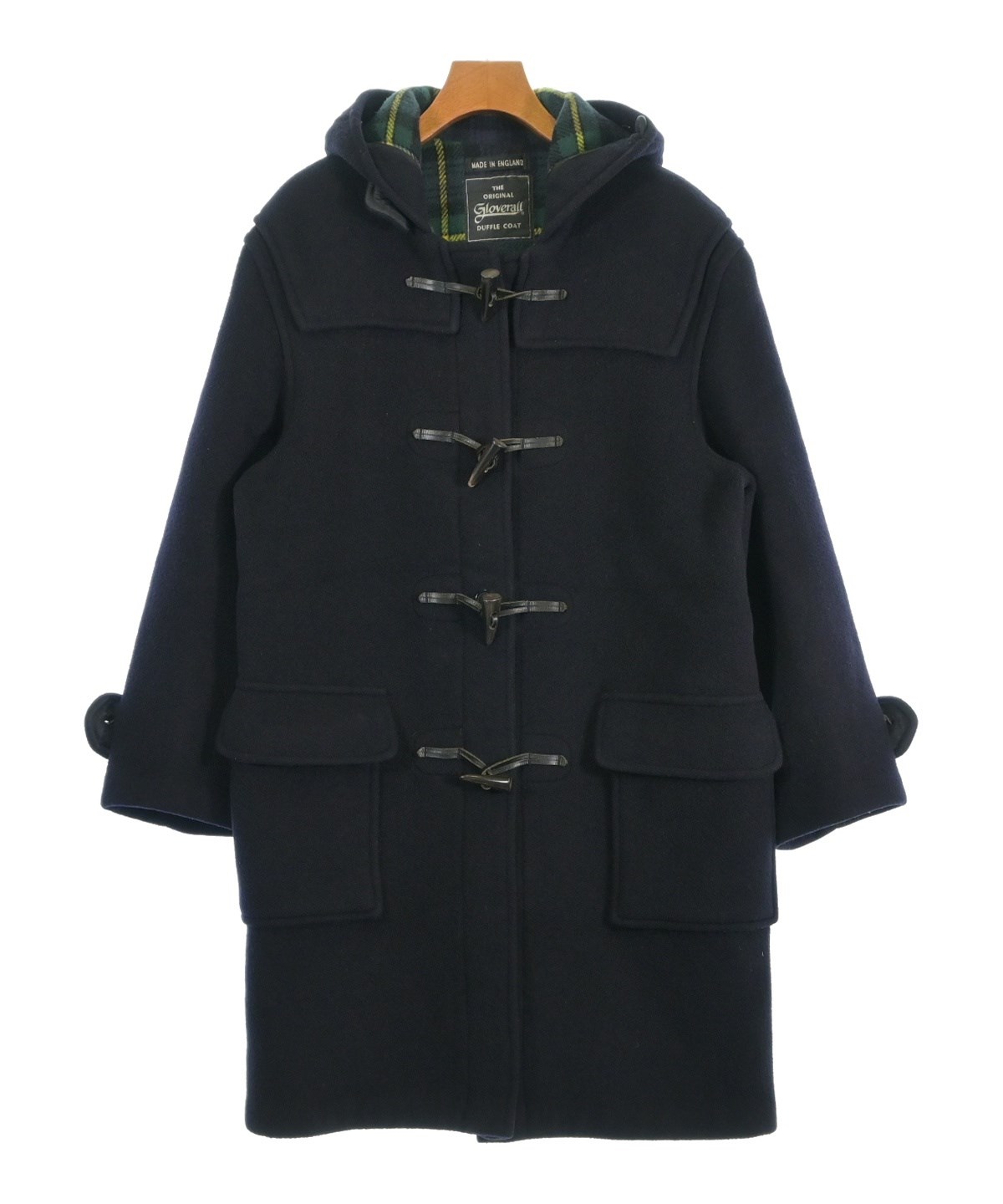 GLOVER ALL（グローバーオール）ダッフルコート 紺 サイズ:36(S位