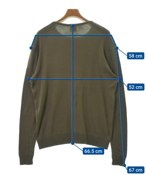 Letroyes（ルトロワ）スウェット カーキ サイズ:5(XXL位) メンズ/2200468799104