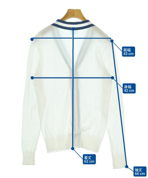 Letroyes（ルトロワ）カーディガン 白 サイズ:M メンズ/2200636360143