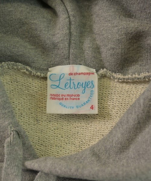 Letroyes（ルトロワ）パーカー グレー サイズ:4(XL位) メンズ/2200622567044