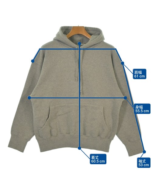 Letroyes（ルトロワ）パーカー グレー サイズ:4(XL位) メンズ/2200622567044