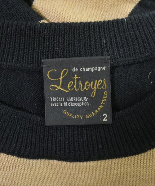 Letroyes（ルトロワ）ニット・セーター 茶 サイズ:2(M位) メンズ/2200629744080