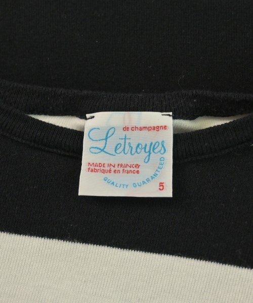 Letroyes（ルトロワ）Tシャツ・カットソー 黒 サイズ:5(L位) メンズ/2200621719055