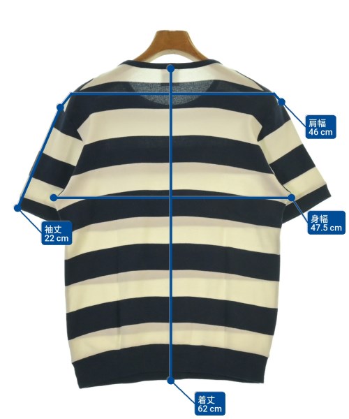 Letroyes（ルトロワ）Tシャツ・カットソー 紺 サイズ:5(L位) メンズ/2200621719062