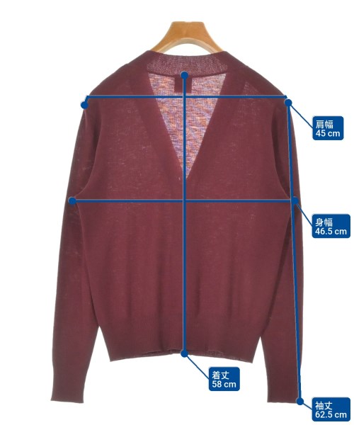 Letroyes（ルトロワ）カーディガン 赤 サイズ:M メンズ/2200623608029