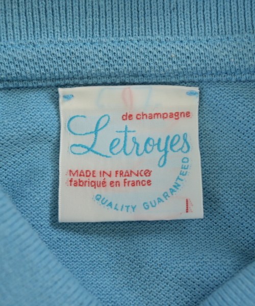 Letroyes（ルトロワ）ポロシャツ 青 サイズ:S メンズ/2200694068074