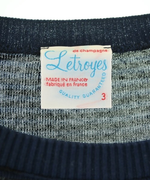 Letroyes（ルトロワ）Tシャツ・カットソー 紺 サイズ:3(L位) メンズ/2200698976153