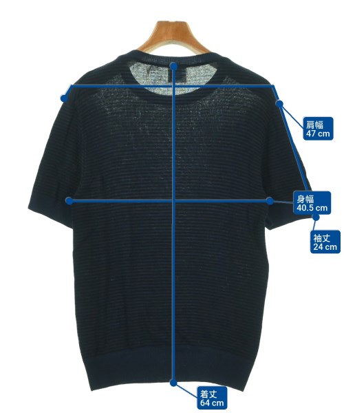 Letroyes（ルトロワ）Tシャツ・カットソー 紺 サイズ:3(L位) メンズ/2200698976153