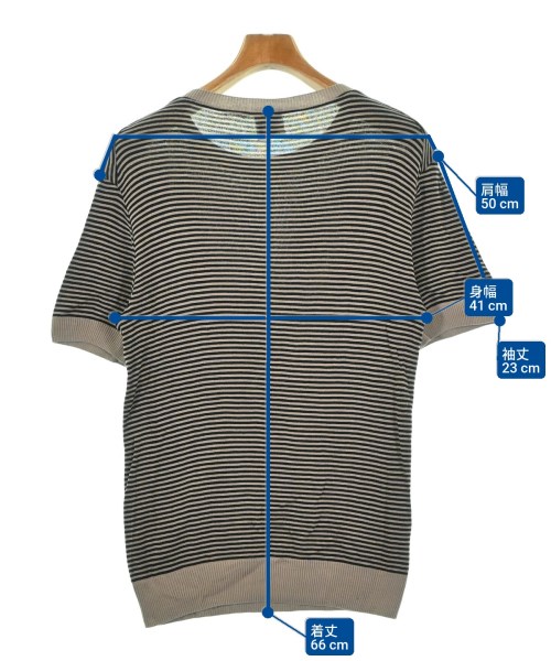 Letroyes（ルトロワ）Tシャツ・カットソー ベージュ サイズ:3(L位) メンズ/2200698976160