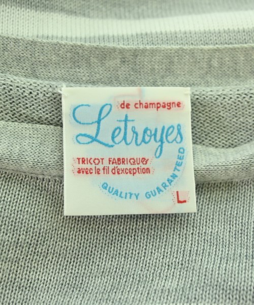 Letroyes（ルトロワ）ニット・セーター グレー サイズ:L メンズ/2200701142094