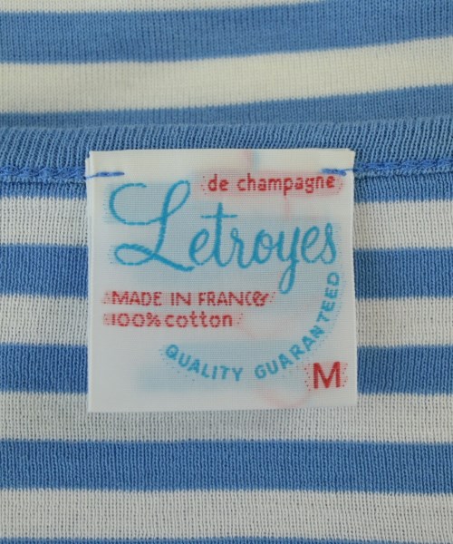 Letroyes（ルトロワ）Tシャツ・カットソー 青 サイズ:M メンズ/2200648279310